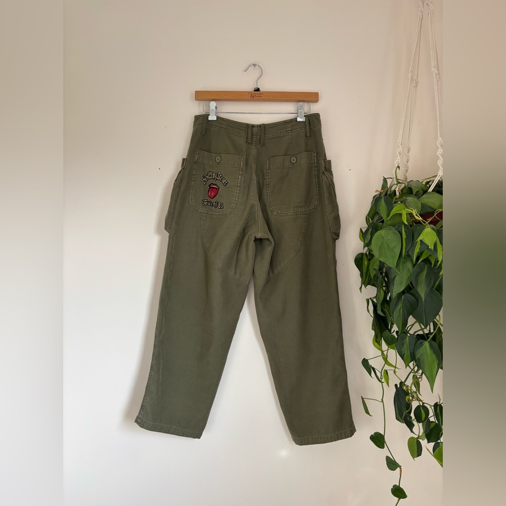 Lucky Brand Rolling Stones Utility Pants in Olive - Picture 7 of 8